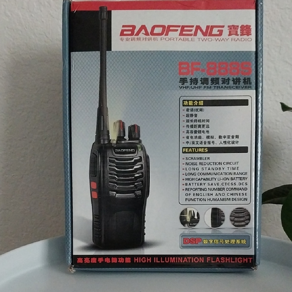 BF-888S Black Two-Way Radio